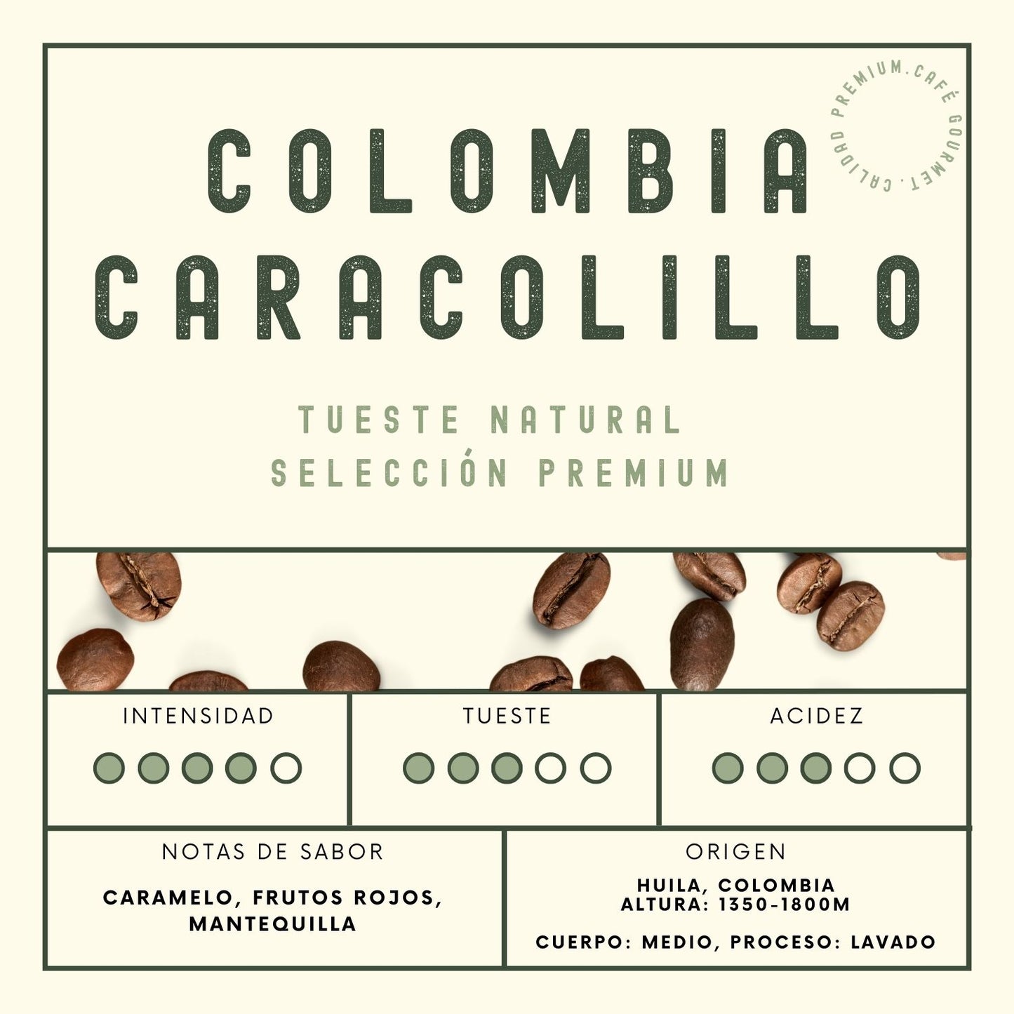 Café Colombia Caracolillo