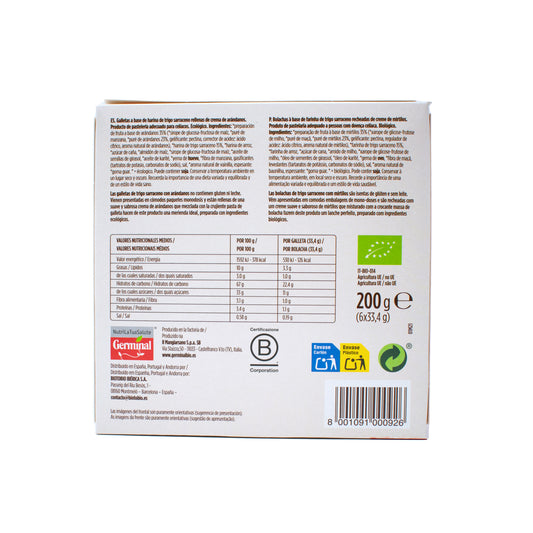 Galletas Arándanos Trigo Sarraceno BIO - Germinal