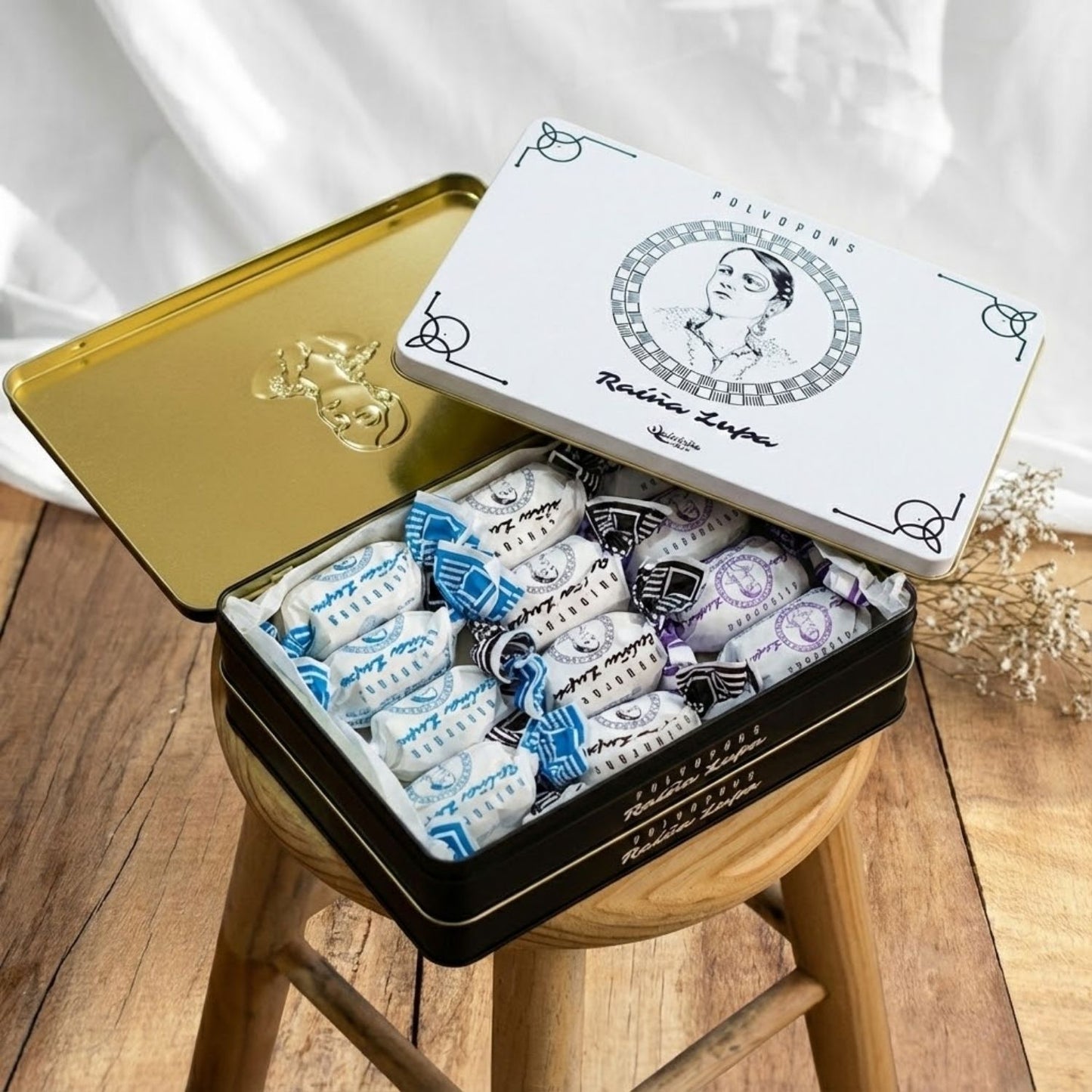 Lata Surtida Raiña Lupa