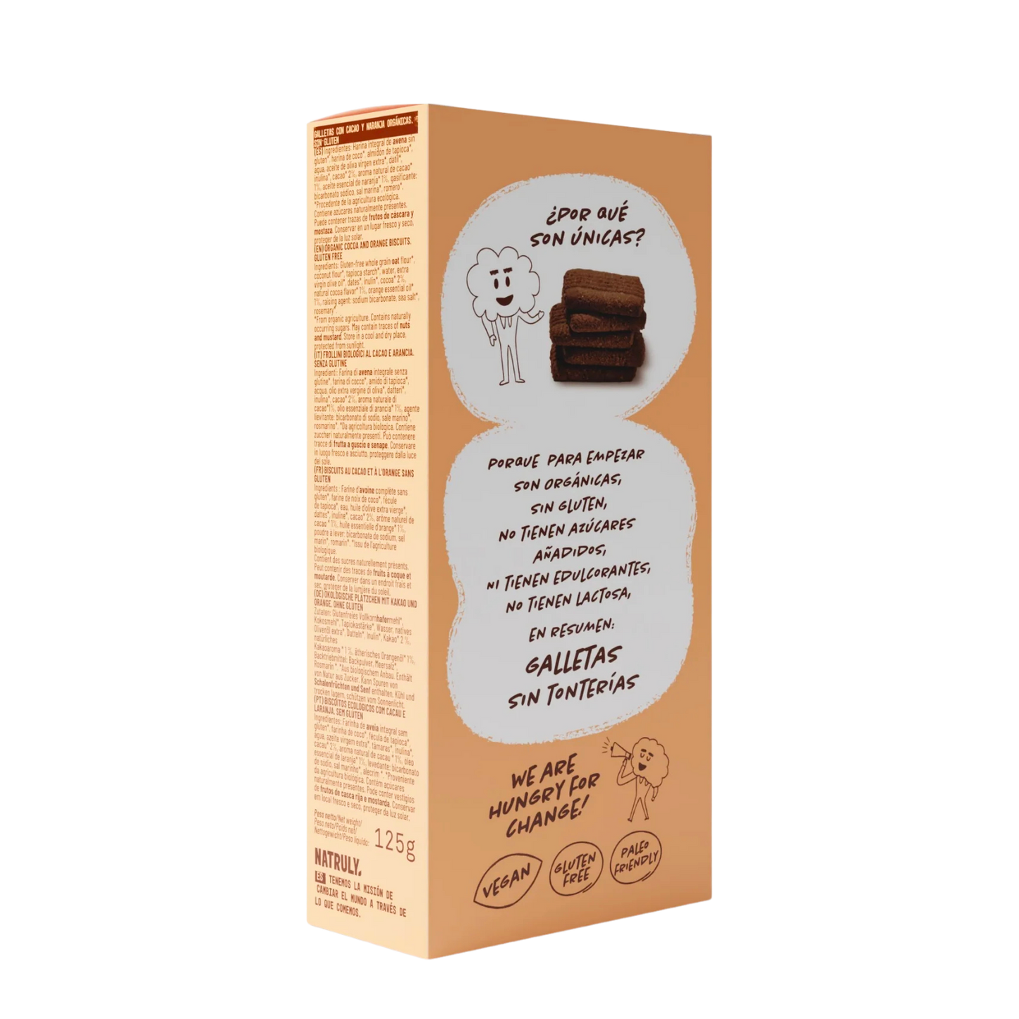 Galletas Cacao Naranja Bio Natruly