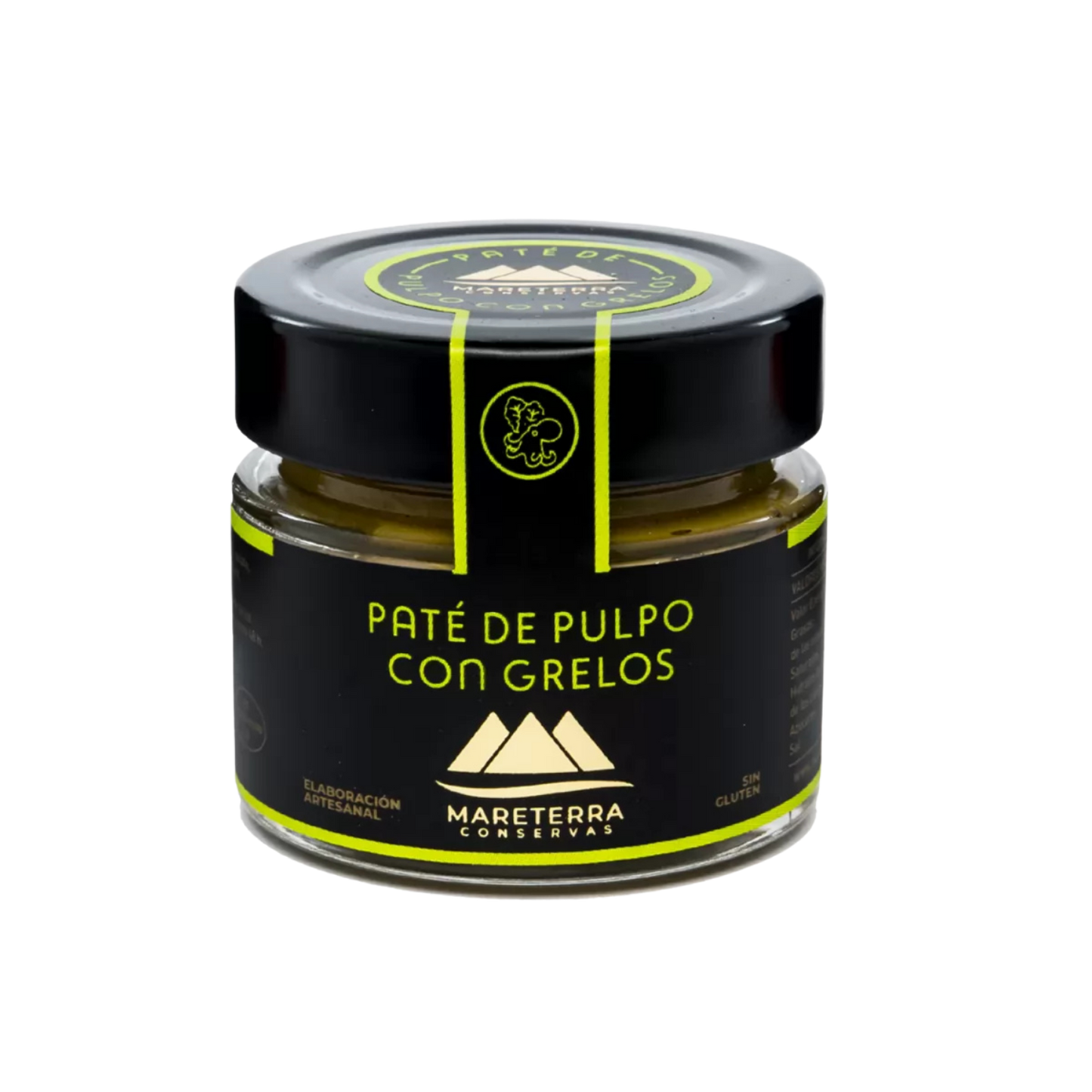 Paté de Pulpo con Grelos Mareterra