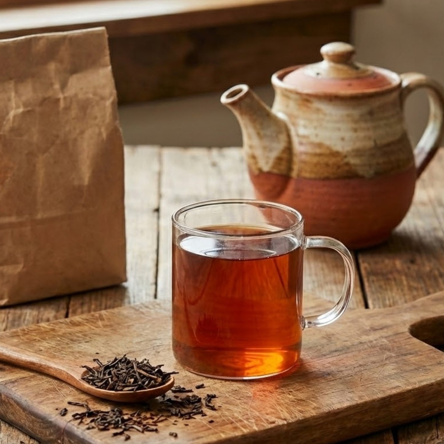 Té Rojo Pu Erh Bio