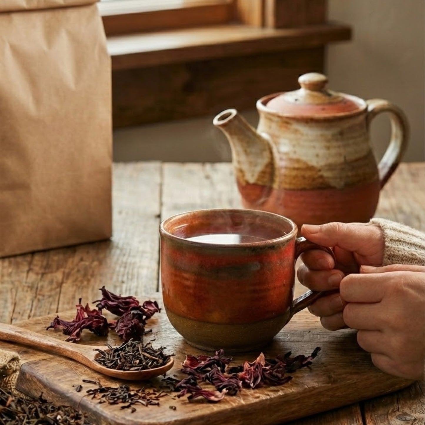 Té Rojo Silueta