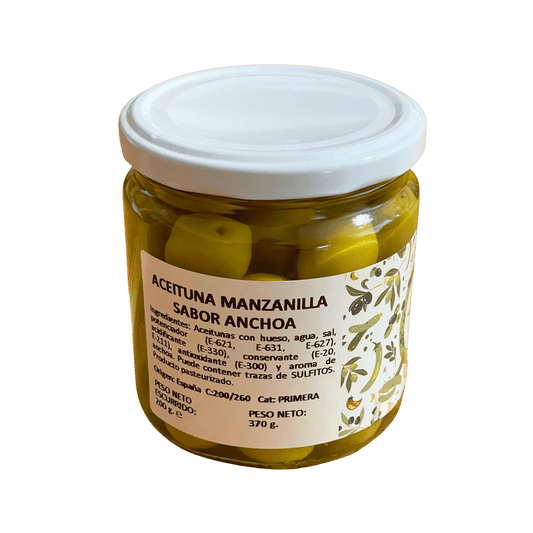 Aceitunas Manzanilla Sabor Anchoa