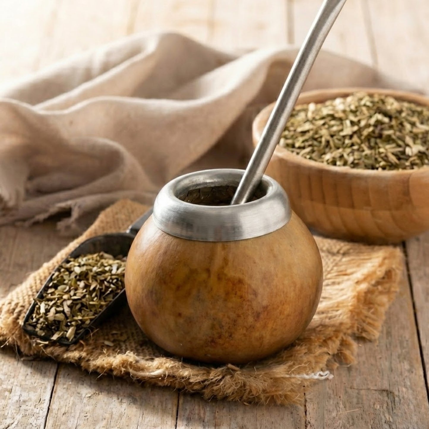 Bombilla Redondeada para Mate