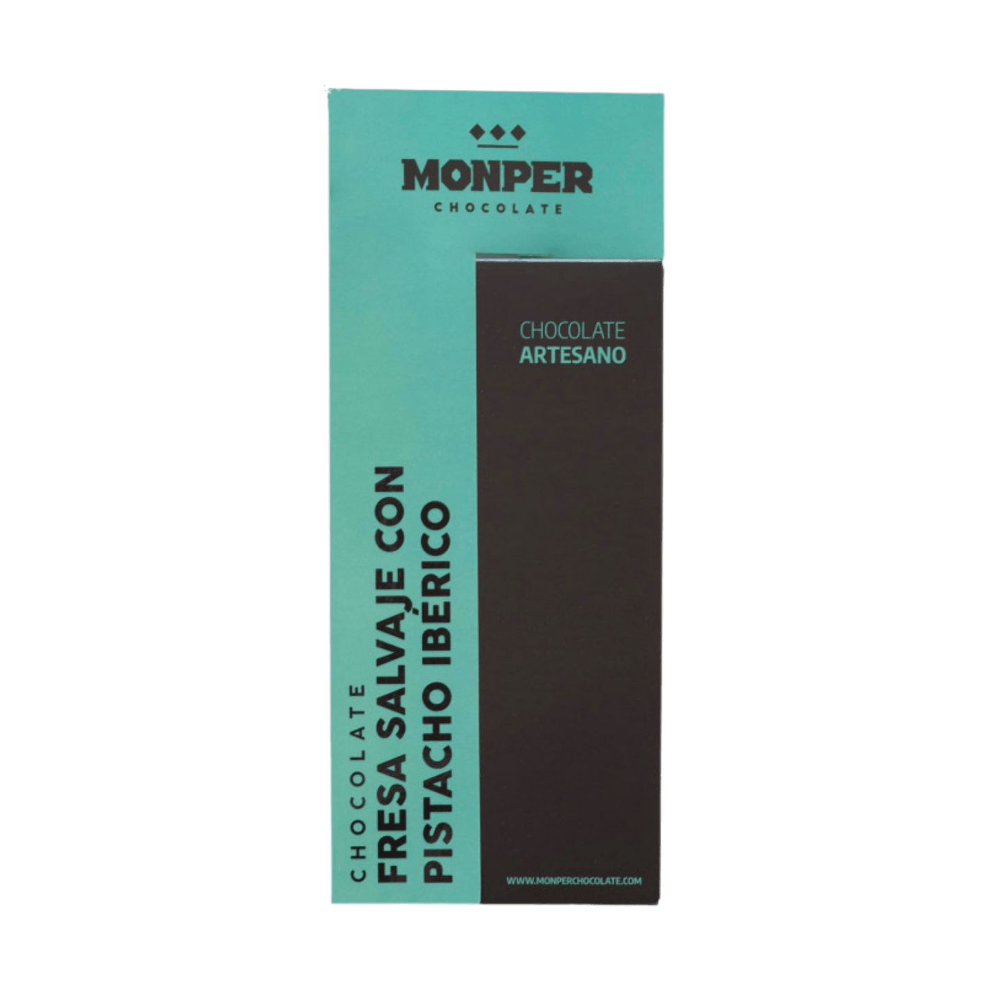 Chocolate de Fresas Salvajes con Pistacho Ibérico - Monper