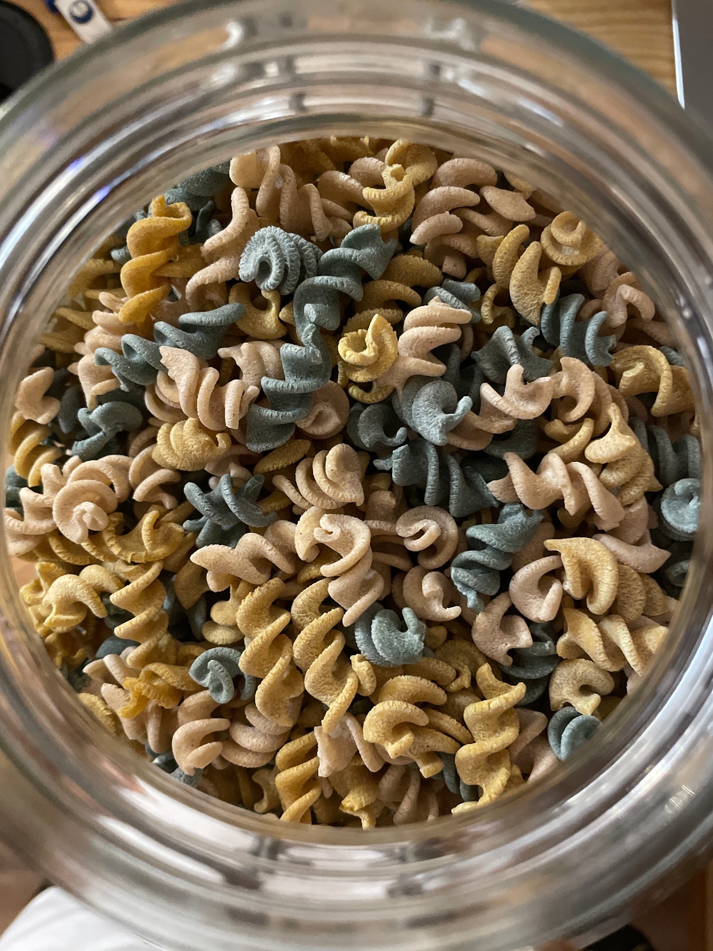 Pasta Tricolor Artesana Eco