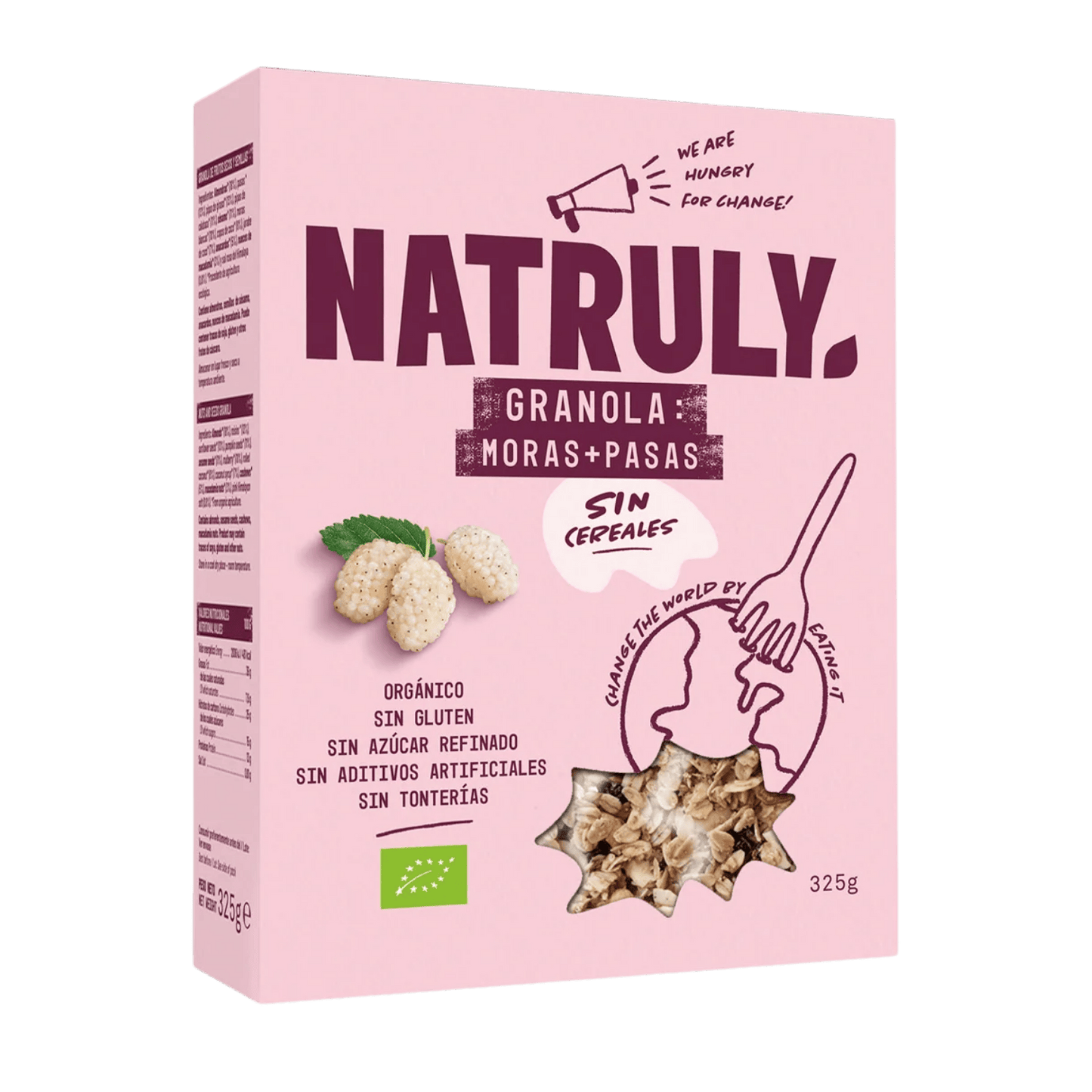 Granola Moras y Pasas Bio Natruly