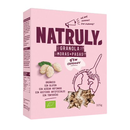 Granola Moras y Pasas Bio Natruly