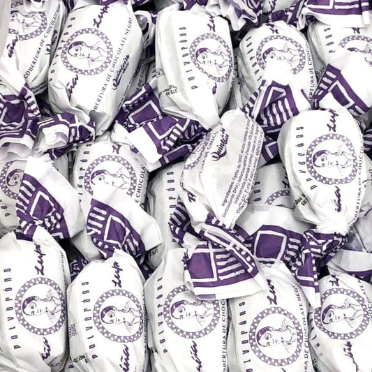 Polvoron Choco Negro Almendra Raiña Lupa