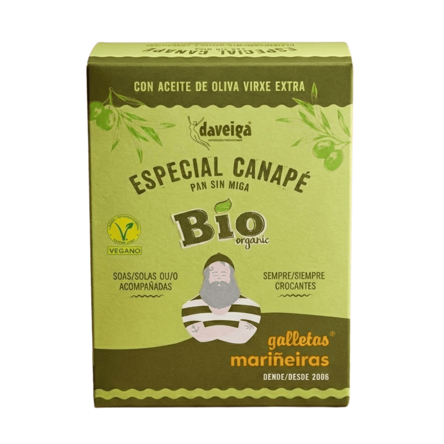 Mariñeiras Especial Canapés con Aceite de Oliva Virgen Extra Bio