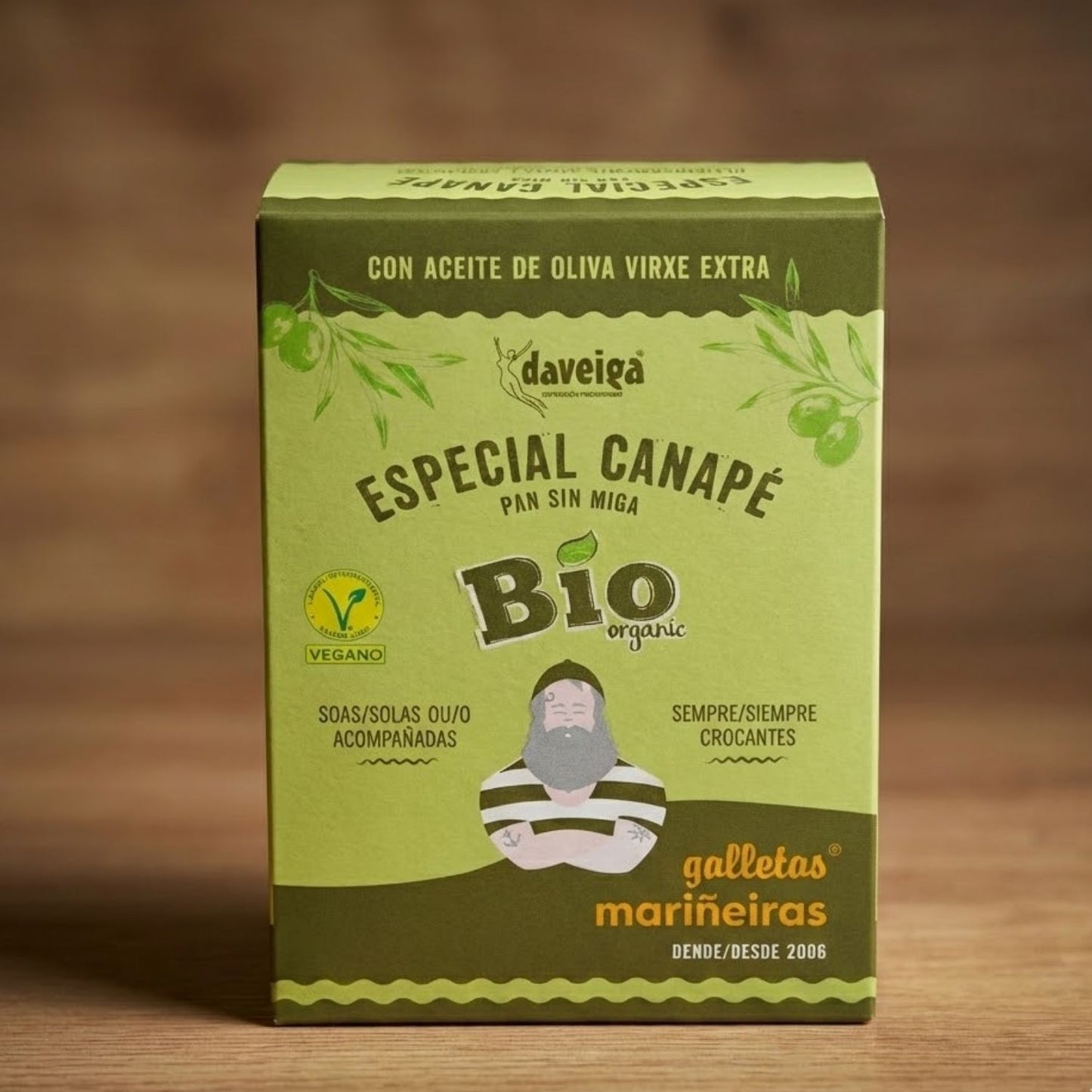 Mariñeiras Especial Canapés con Aceite de Oliva Virgen Extra Bio