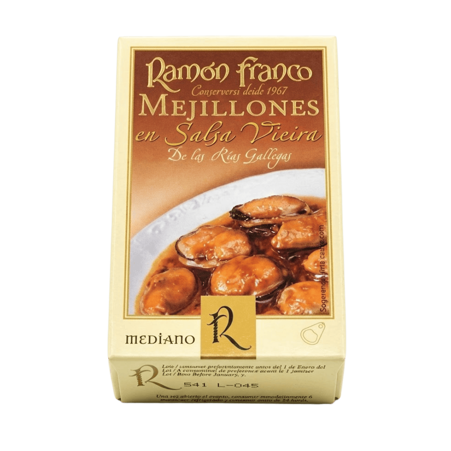 Mejillones en Salsa de Vieira Ramón Franco