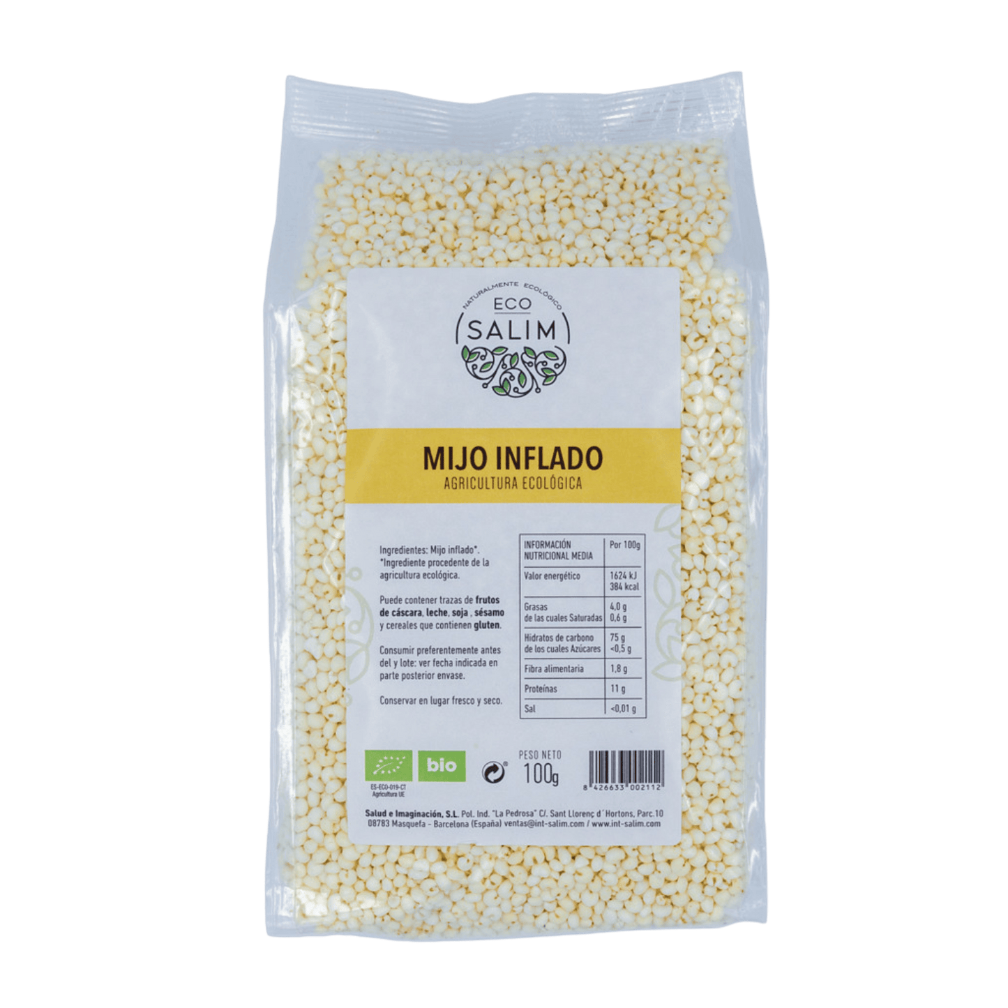 Mijo Inflado Bio EcoSalim