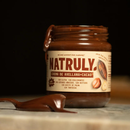 Crema de Avellana Cacao Natruly 285gr.