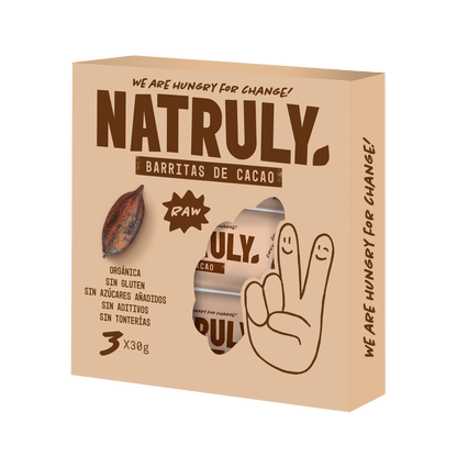 Pack 3 Barritas Cacao Bio