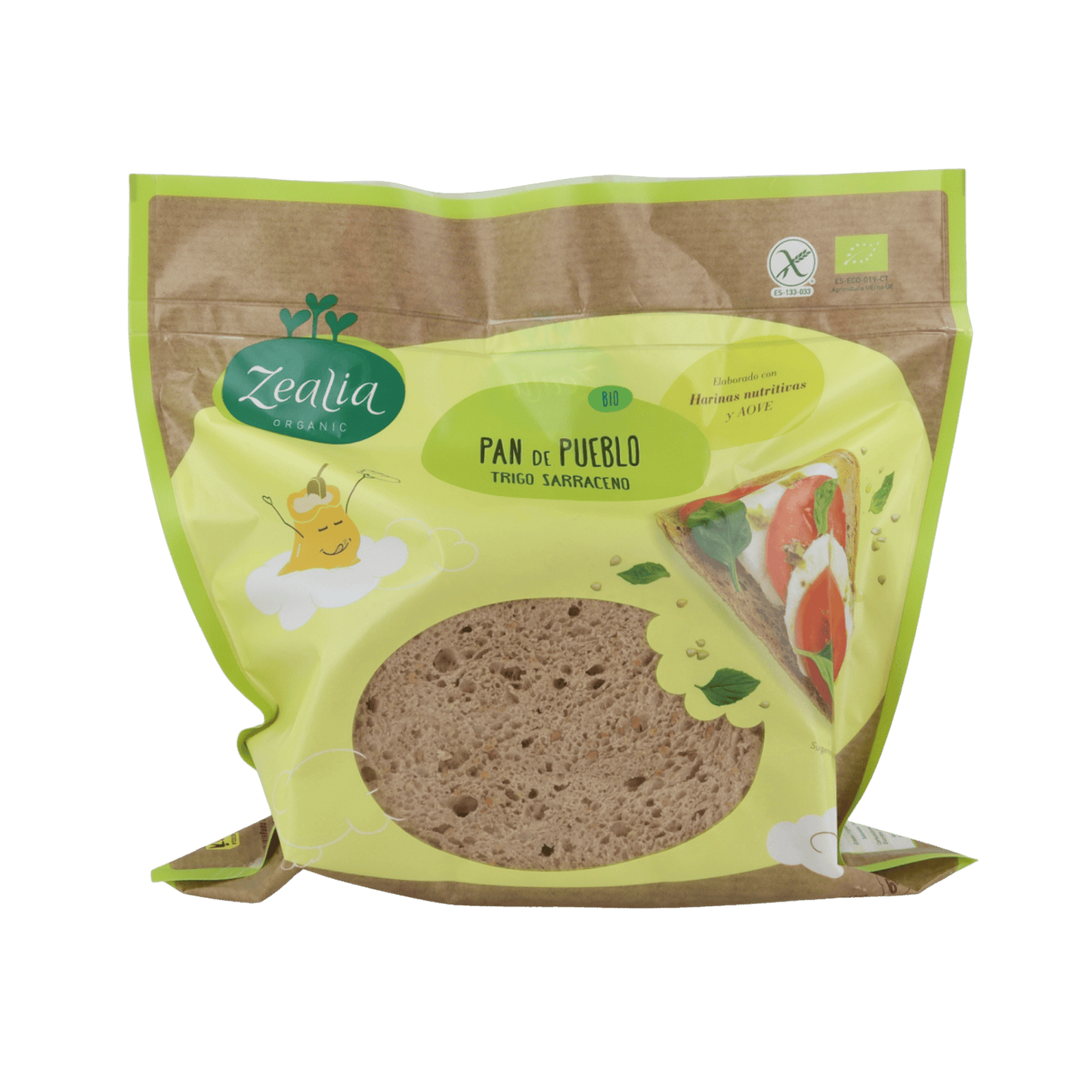 Pan de Pueblo Trigo Sarraceno Zealia