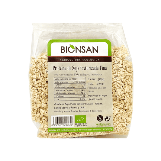 Proteína de Soja Texturizada Fina