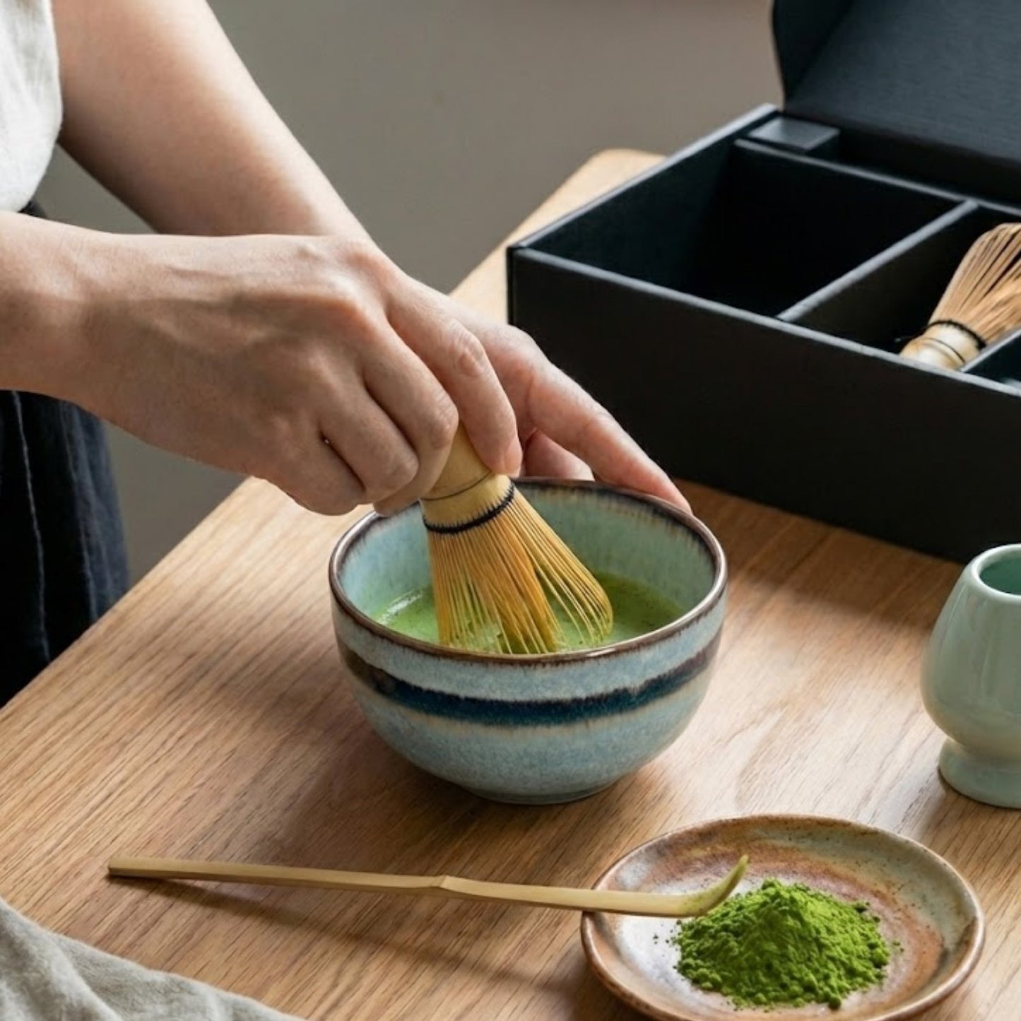 Set Wasabi para Té Matcha