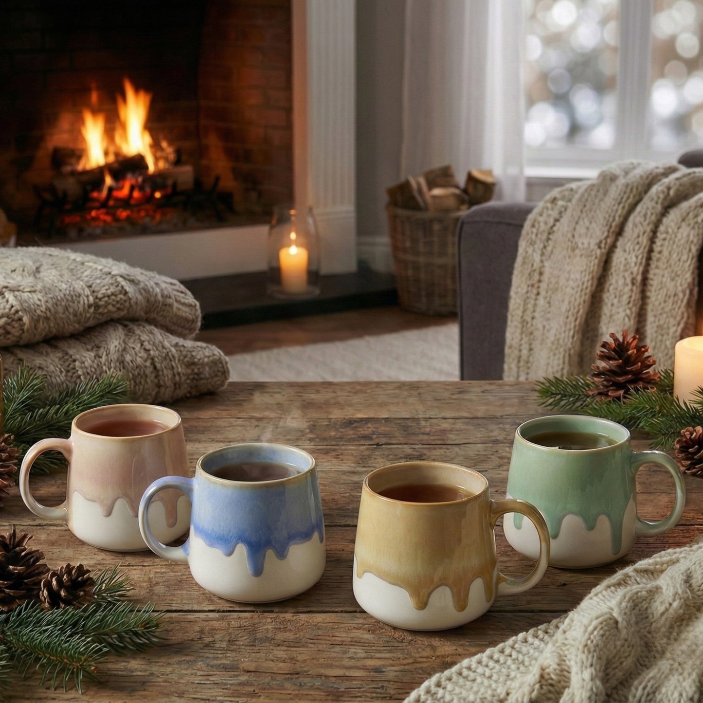 Taza Kiano de Porcelana Fina