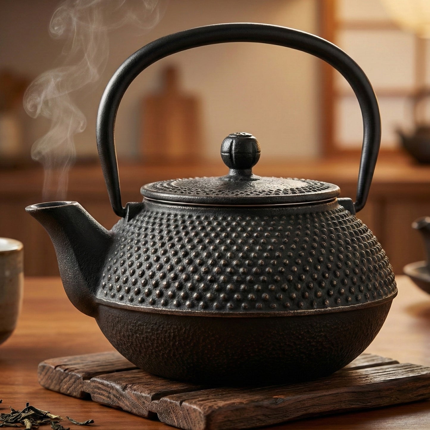 Tetera Hierro Negra 600ml