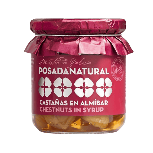 Castañas en Almíbar