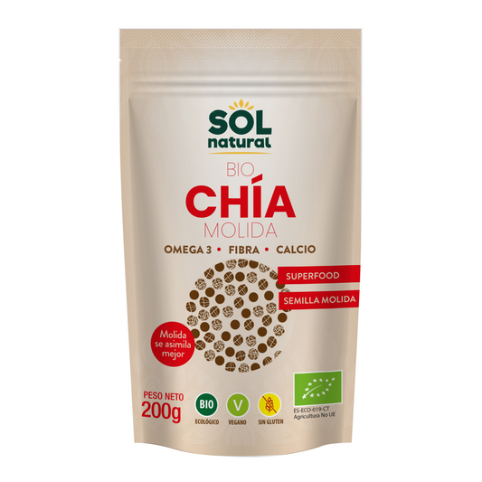Semillas de Chía Molida Eco de Sol Natural