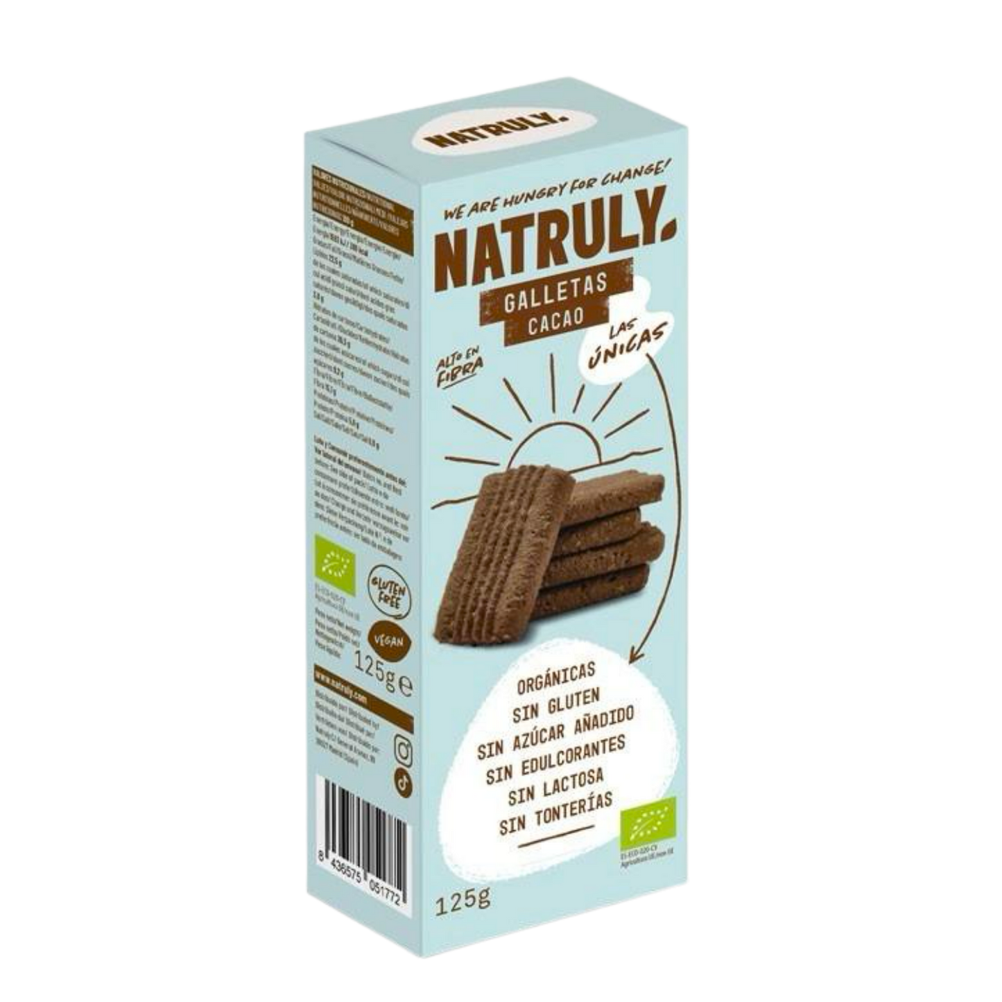 Galletas Cacao Bio Natruly