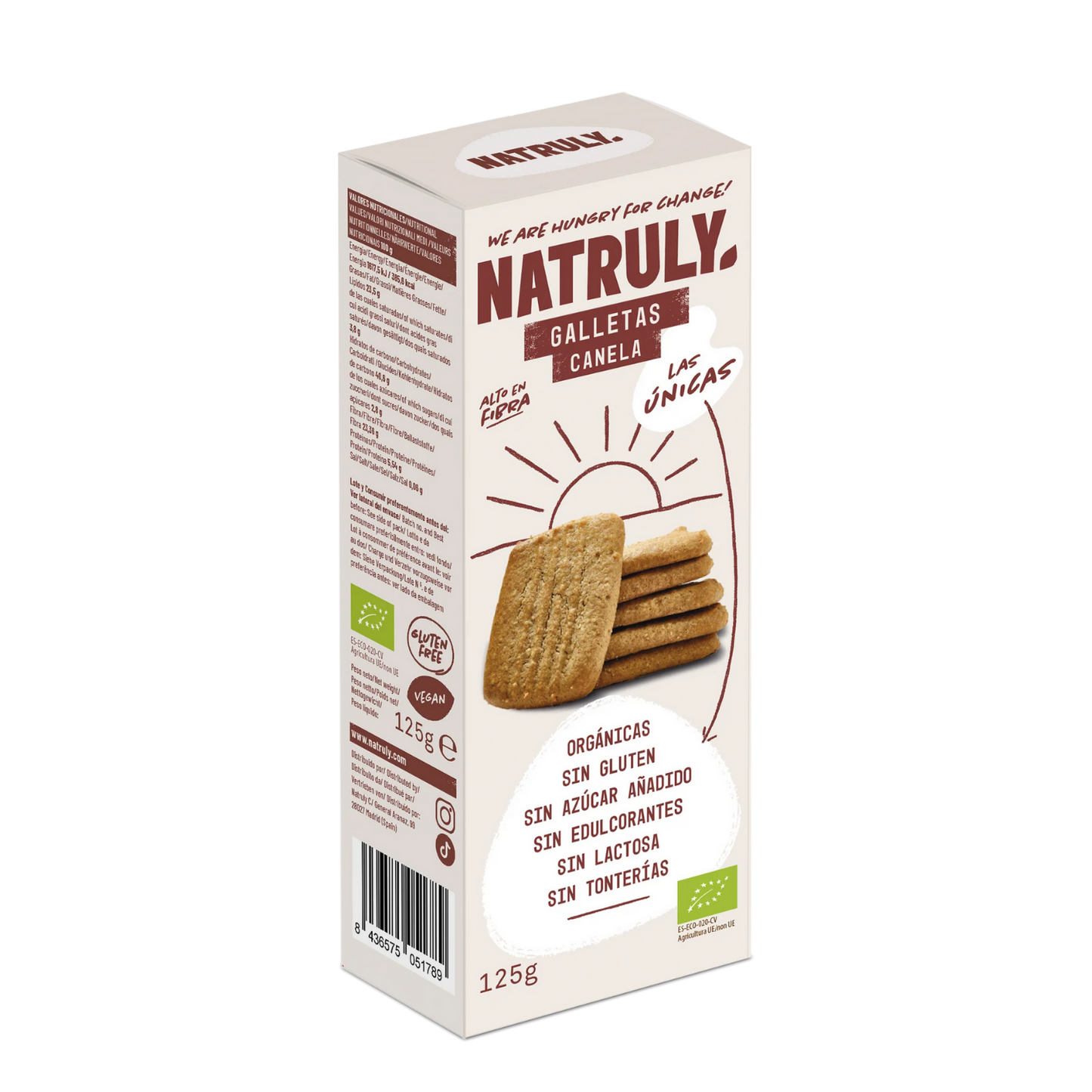 Galletas Canela Bio Natruly