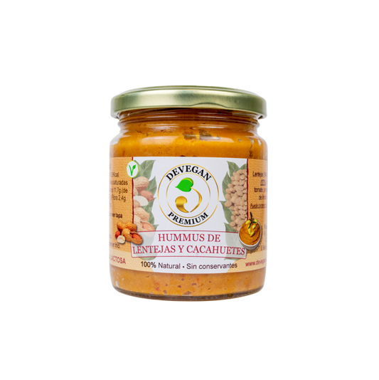Hummus BIO Lentejas y Cacahuetes