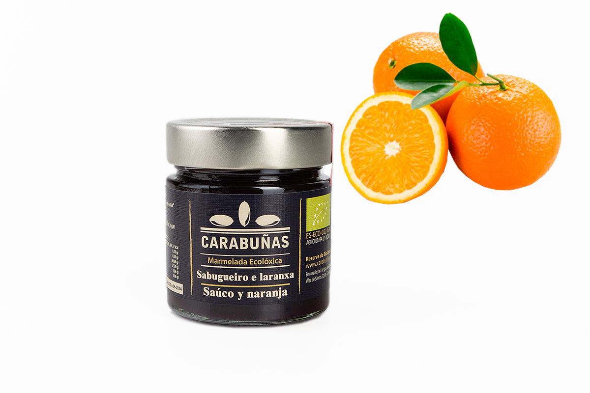 MERMELADA SAÚCO Y NARANJA ECO