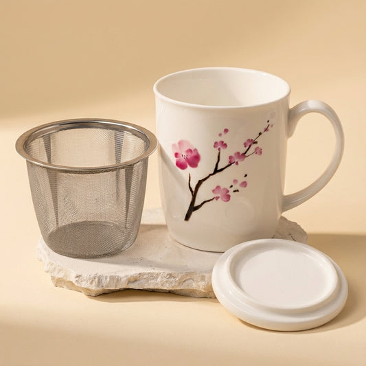 TAZA CHERRY BLOSSOM PORCELANA 0.38L