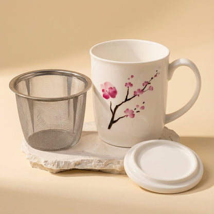 TAZA CHERRY BLOSSOM PORCELANA 0.38L