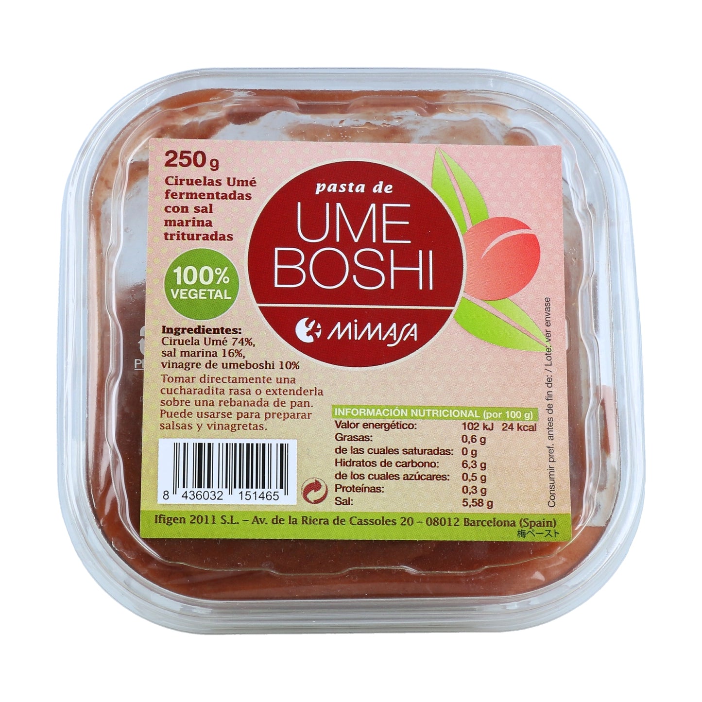 Umeboshi Pasta Mimasa