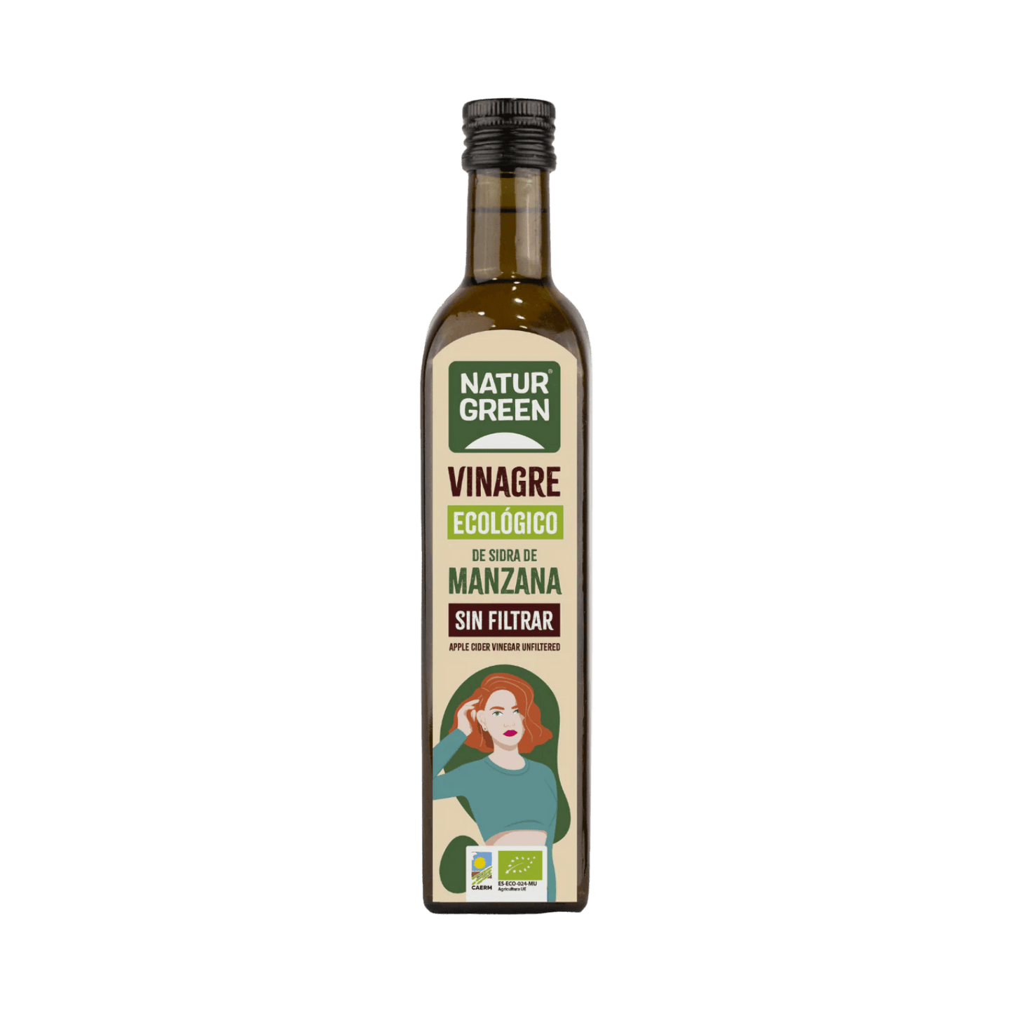 Vinagre de Manzana Sin Filtrar Naturgreen